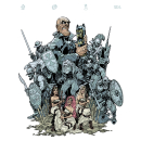 Deae ex Machina - komplett Schuber 5 Bänden und Exlibris